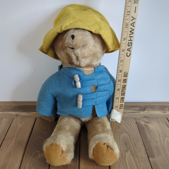 Vintage 1977 Paddington Bear Stuffed Animal Eden Toys - Picture 3 of 7
